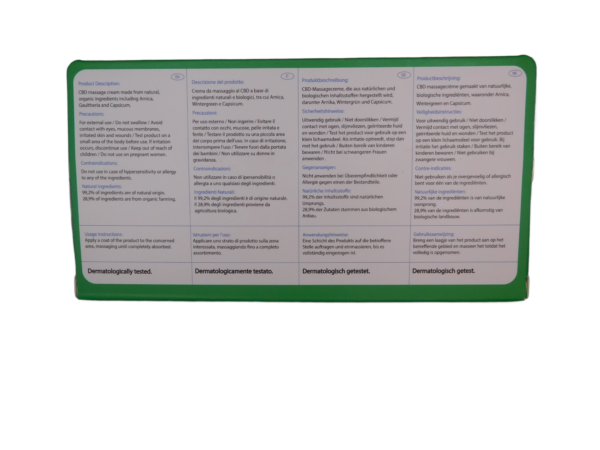 Dynarelax GREEN CREAM CBD 70ml - Image 7